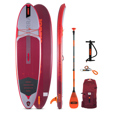 Jobe Aero Yarra 10’6” Inflatable Paddle Board iSUP Red